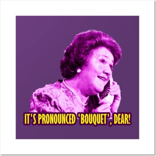 Hyacinth Bucket It's Pronounced Bouquet Keeping Up Posters and Art